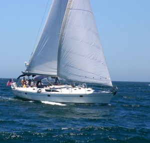 Sancerre is Sail Channel Islands luxury yacht, Capt. Dan commanding