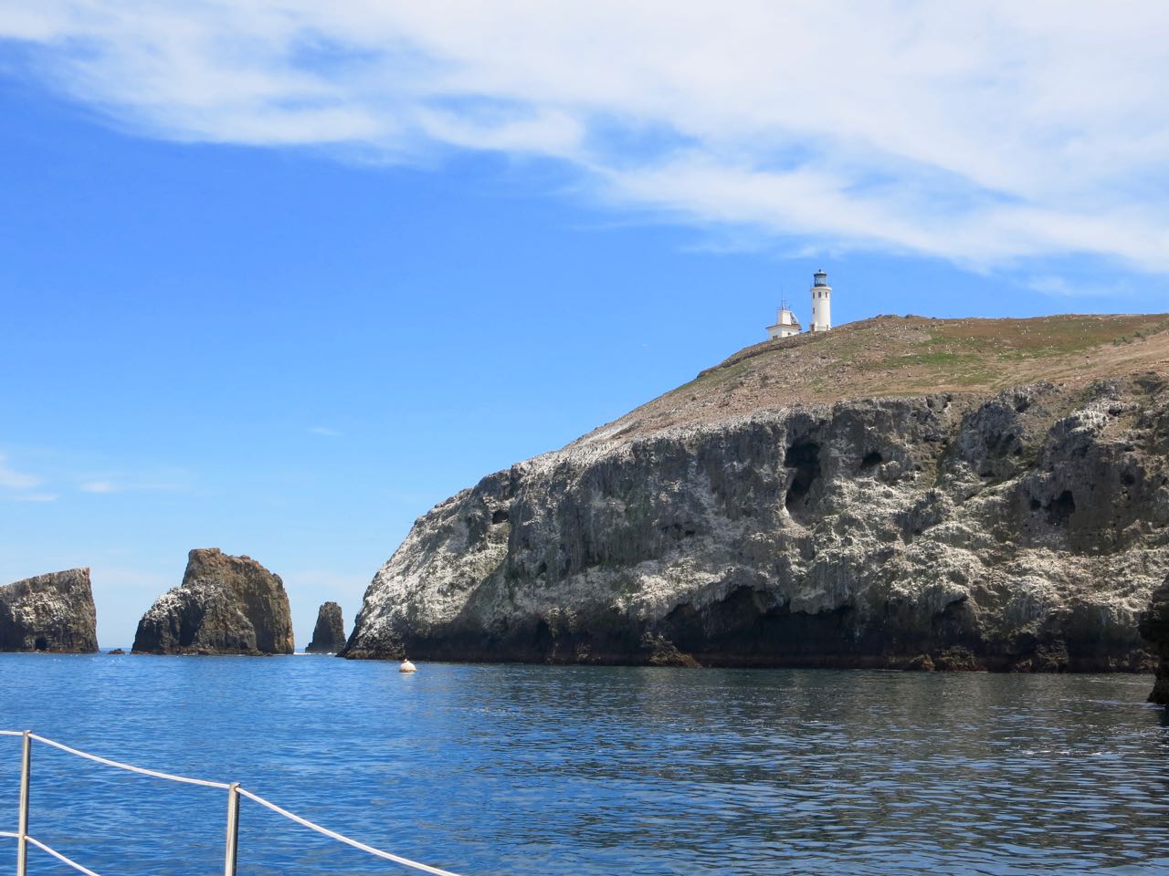 Go to Anacapa Landing Cove with Capt. Dan Ryder and Sail Channel islands.
