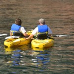 Kayaks: two single, one double